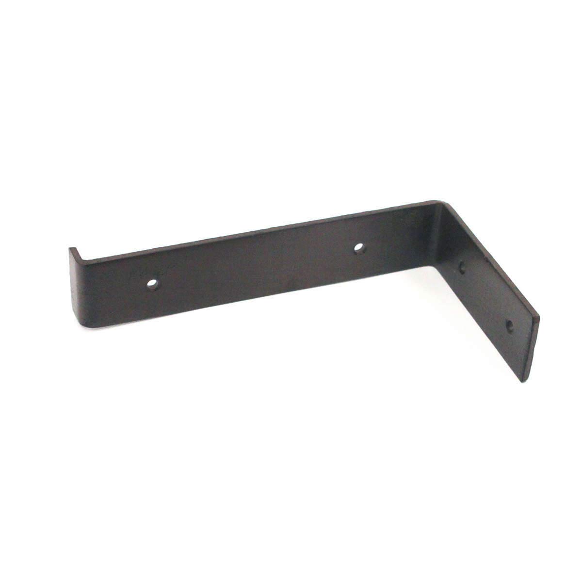 BARNWOODUSA Industrial Flat Cast Iron Shelf Bracket Wall Mounted Bracket for Rustic Style Floating Shelf Hanging Wall Hardware Antique Brown 7 5/8" L - Image 7