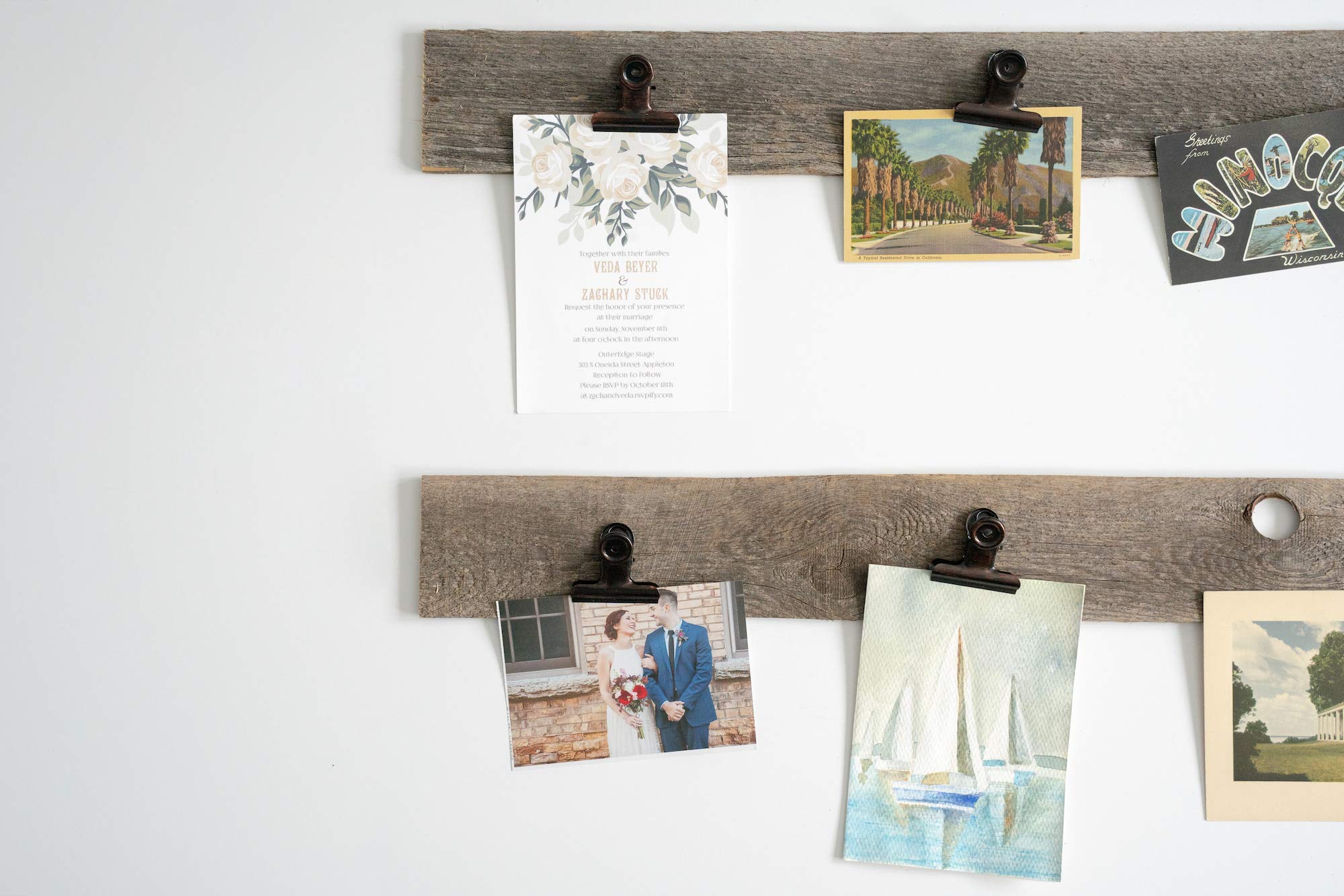 BARNWOODUSA Rustic Farmhouse Reclaimed Bundle 12 inch Plank Wall Panels RemodelingDIY Repurposed Decoration Shiplap Natural Weathered Gray Pack of 6 Planks - Image 8
